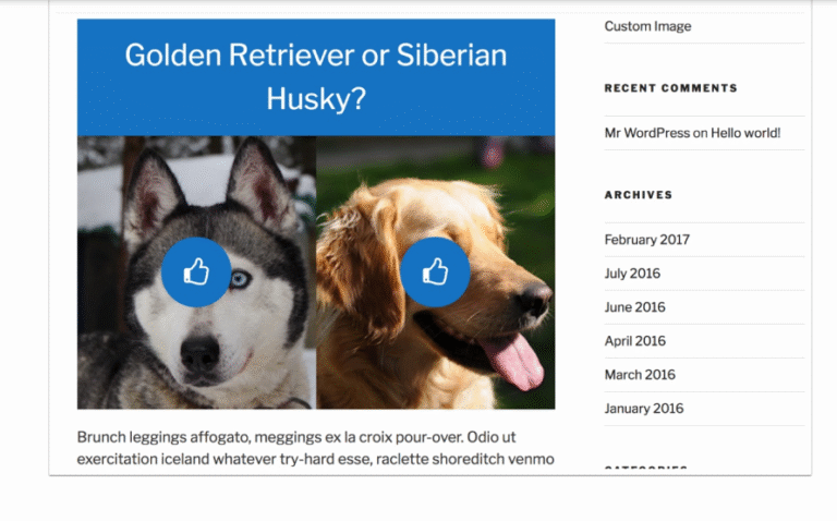 PM Action Poll Plugin
