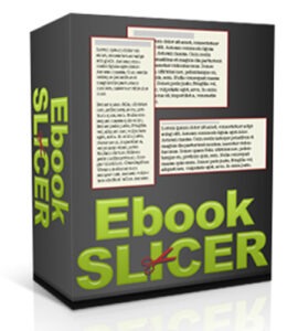 Ebook Slicer Software