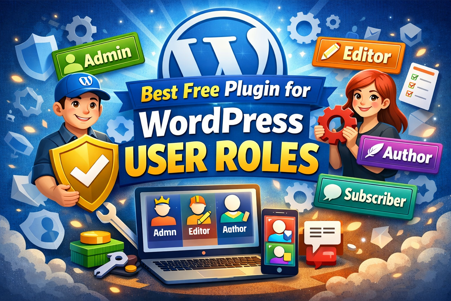 Best Free Plugin for WordPress User Roles.