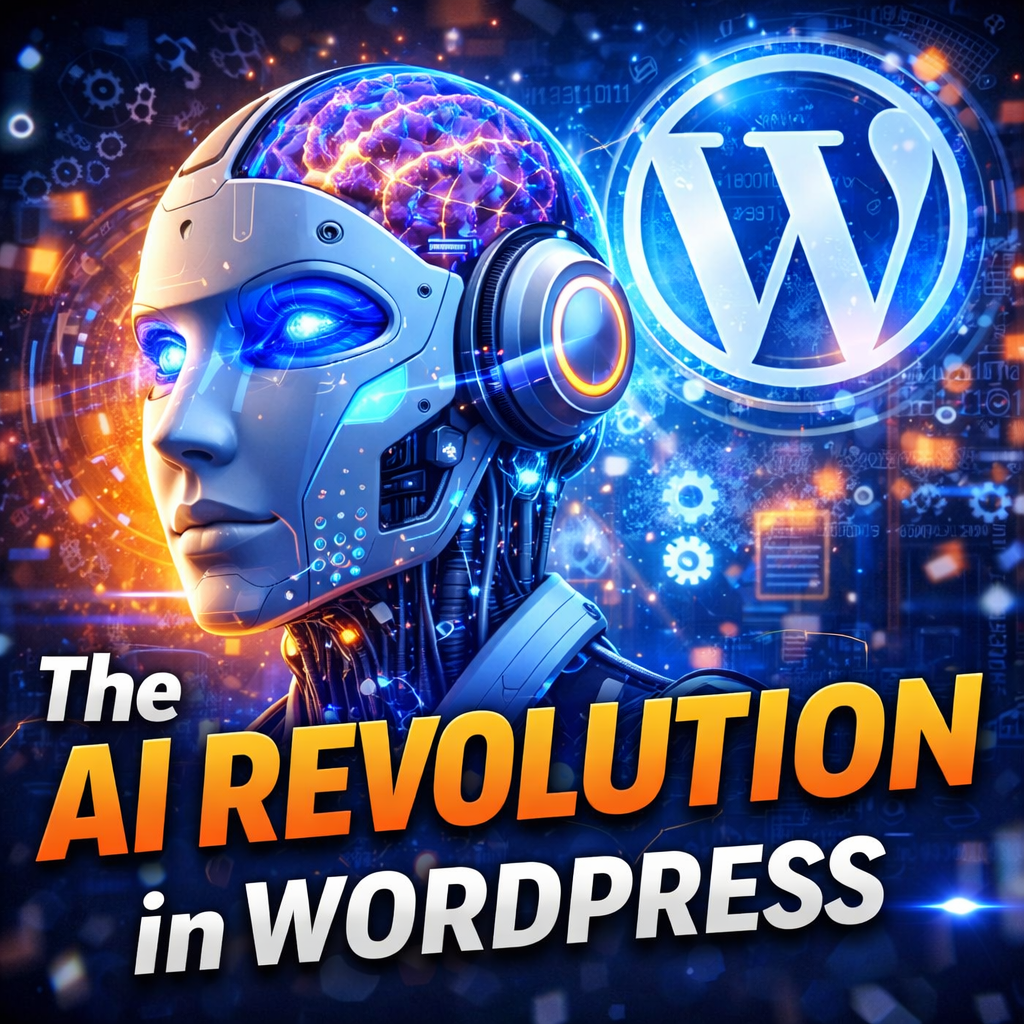 How is AI transforming WordPress web design and content?